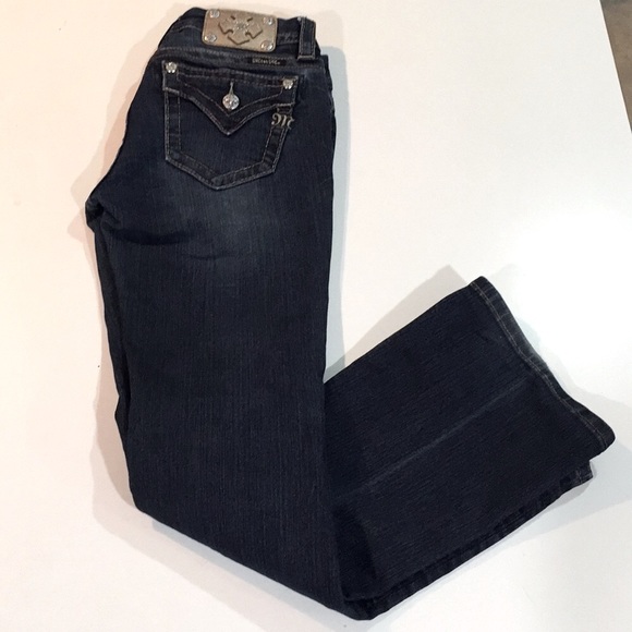 Miss Me Signature Boot Jeans Size 27x31 - Picture 3 of 11